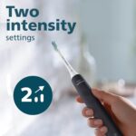 Philips Sonicare 4100 Power Toothbrush, Rechargeable Electric Toothbrush with Pressure Sensor, Black - Image 8