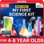 Doctor Jupiter My First Science Kit for Kids Ages 4-5-6-7-8| Birthday, Easter Gift Ideas for 4-8 Year Old Boys & Girls| STEM Experiments| Learning & Educational Toys