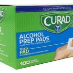 CURAD Alcohol Prep Pads (Pack of 4 Boxes) | 400 Pieces of Medium Isopropyl Alcohol Wipes Individually Wrapped | First Aid Alcohol Swabs for Cuts & Scrapes | Medical Alcohol Pads for General Cleansing - Image 4