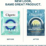 Cliganic 10 Pack Mosquito Repellent Bracelets, DEET-Free Bands, Individually Wrapped (Packaging May Vary) - Image 2