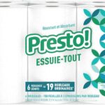 Amazon Brand - Presto! Flex-a-Size Paper Towels, 158 Sheet Huge Roll, 12 Rolls (2 Packs of 6), Equivalent to 38 Regular Rolls, White - Image 2