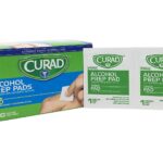 CURAD Alcohol Prep Pads (Pack of 4 Boxes) | 400 Pieces of Medium Isopropyl Alcohol Wipes Individually Wrapped | First Aid Alcohol Swabs for Cuts & Scrapes | Medical Alcohol Pads for General Cleansing - Image 6