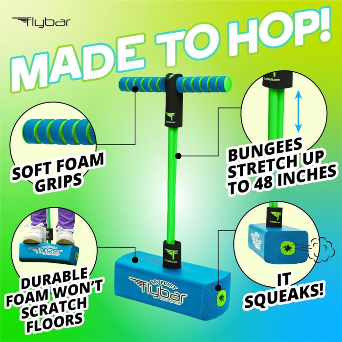 Flybar My First Foam Pogo Jumper for Kids Fun and Safe Pogo Stick for Toddlers - Image 2