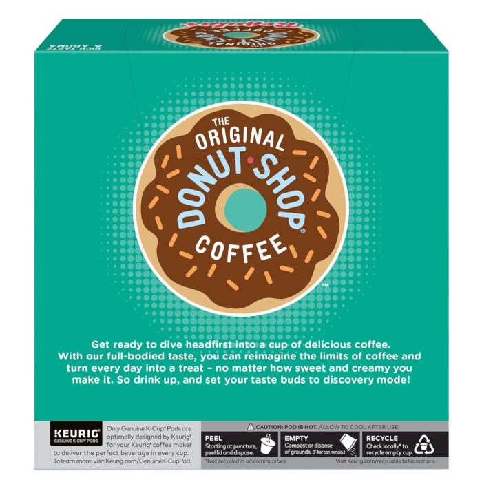 The Original Donut Shop Regular, Single-Serve Keurig K-Cup Pods, Medium Roast Coffee Pods, 32 Count - Image 5