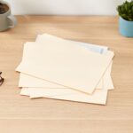 Basics 1/3-Cut Tab, Assorted Positions File Folders, Letter Size, Manila - Pack of 100 - Image 6